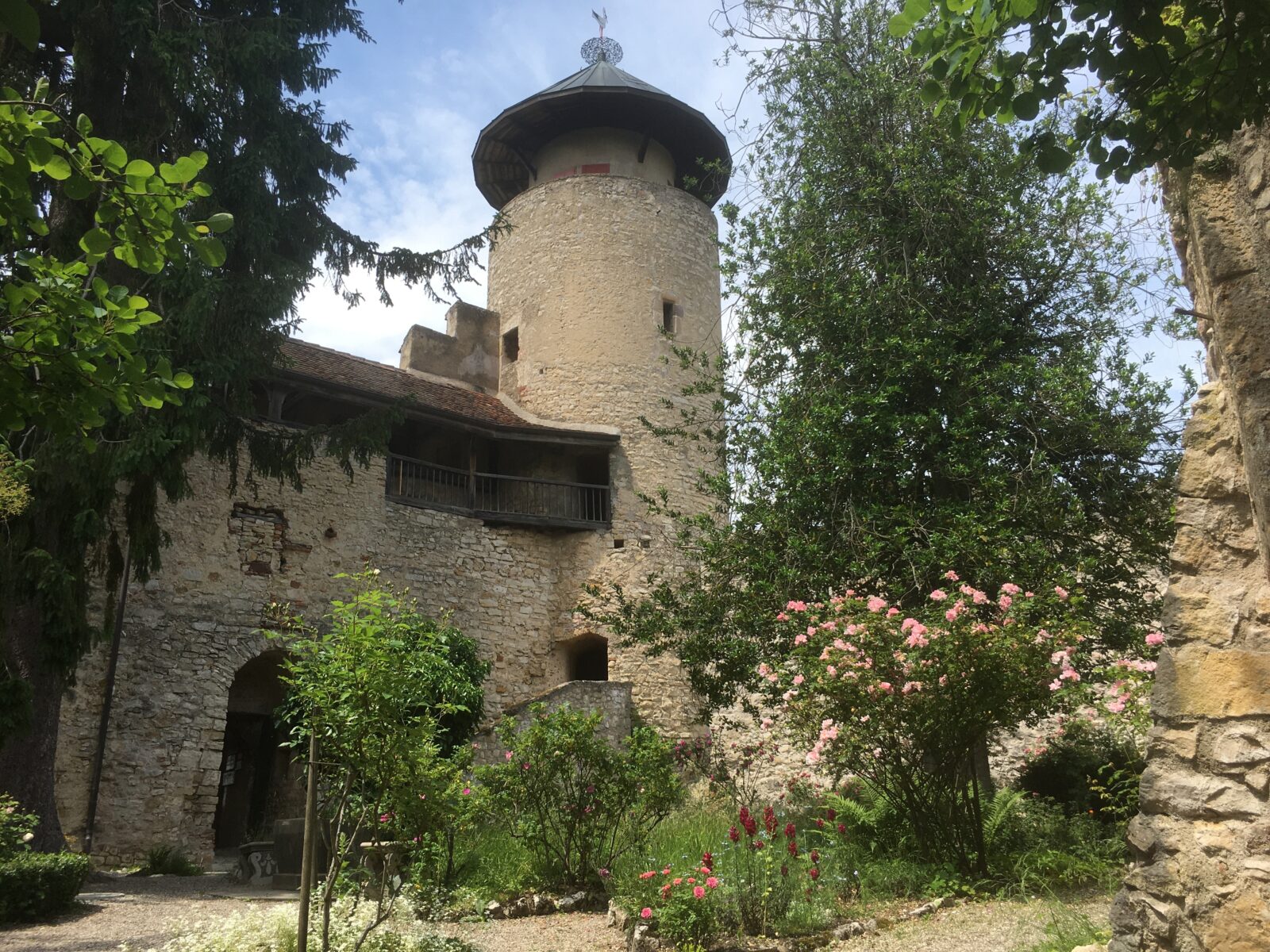 Burg Birseck Innenhof