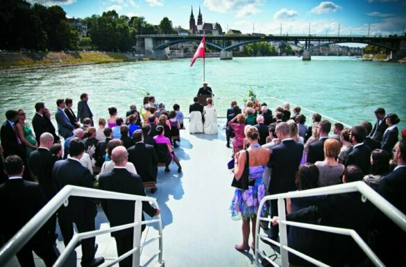 Heiraten auf dem Rhein